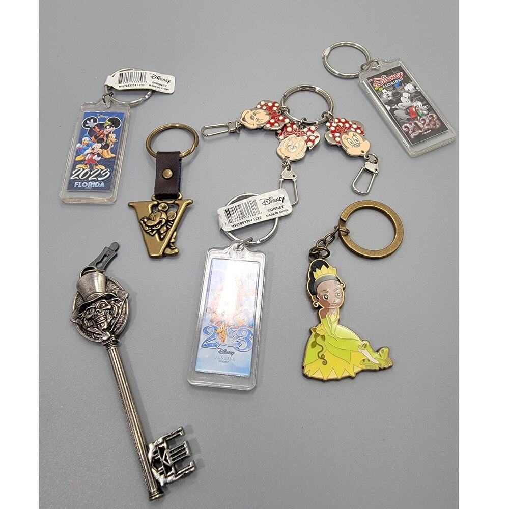 Walt Disney Keychains Lot